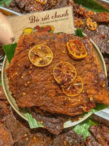 Hình ảnh Khô Bò Sốt Chanh Đặc Biệt 300g