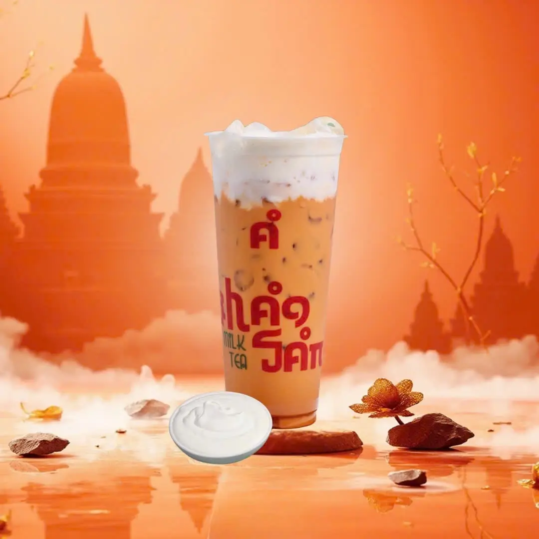 Hình ảnh Đỏ milktea cream cheese