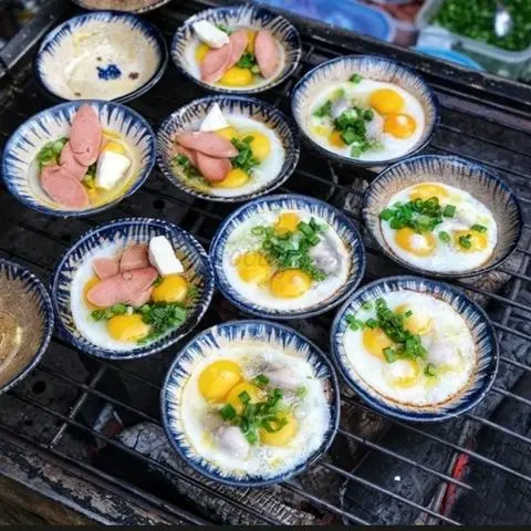Hình ảnh Trứng Cút Nướng Pate