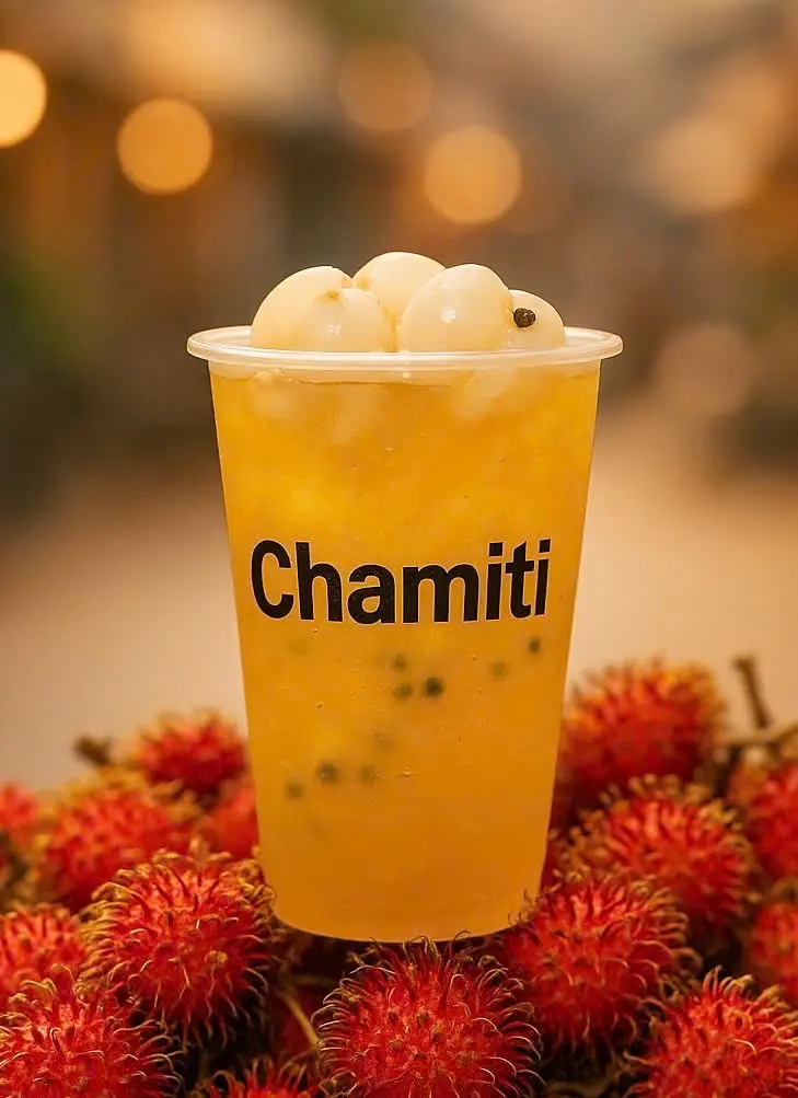 Hình ảnh Trà chanh dây chôm chôm 