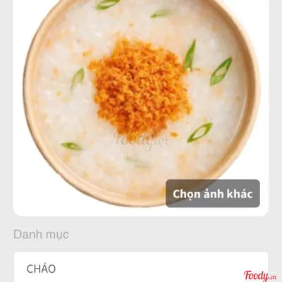 Hình ảnh Cháo phô mai cua