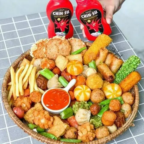 Hình ảnh Combo Cá Viên Chiên LỚN + 3 Hủ Tương