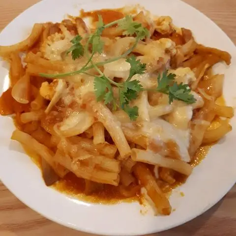 Hình ảnh Nui phô mai chay