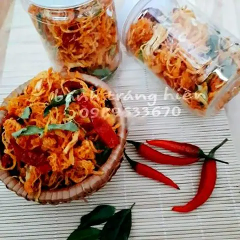 Hình ảnh Khô Gà Lá Chanh