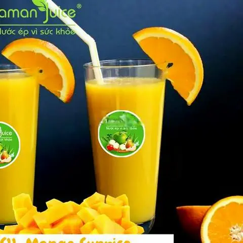 Hình ảnh S11 - mango sunrise - sinh tố xoài mix chanh dây