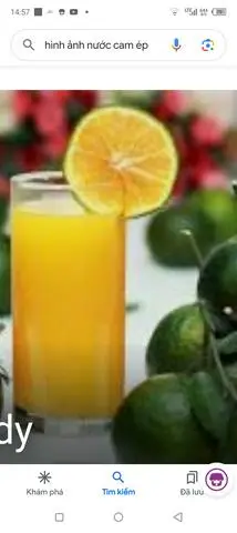 Hình ảnh Nước cam ép 700ml