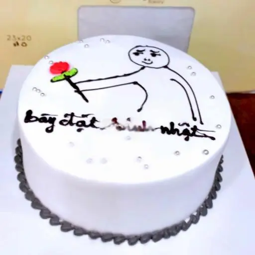 Hình ảnh BK bày đặt sinh nhật.