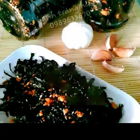 Hình ảnh Rong Biển Cháy Tỏi