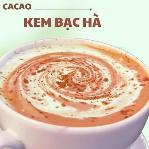 Hình ảnh Mint Foam Cocoa - Cacao Kem Bạc Hà