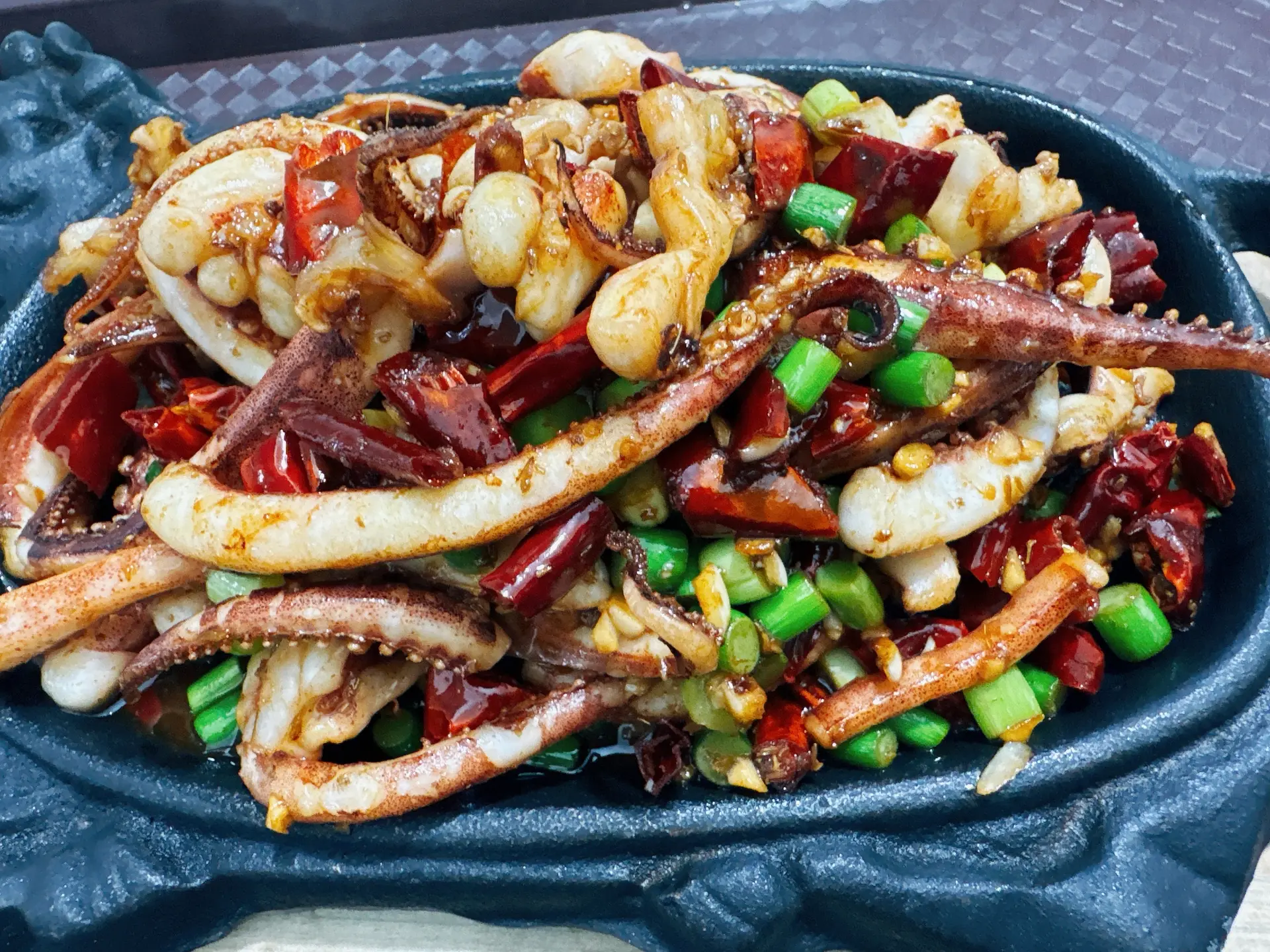Hình ảnh Mực thiết bản - 铁板鱿鱼须