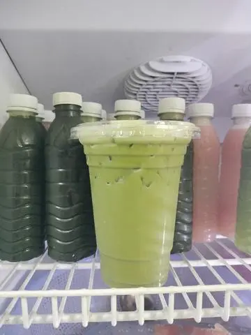 Hình ảnh NƯỚC RAU MÁ + ĐẬU XANH NGUYÊN CHẤT