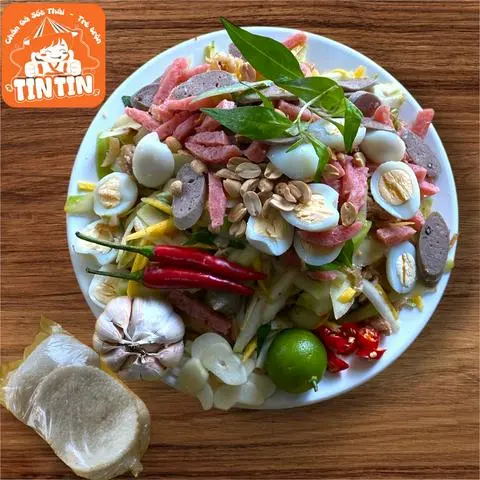 Hình ảnh Tré trộn đặc biệt siêu Topping (tặng 1 phồng tôm )