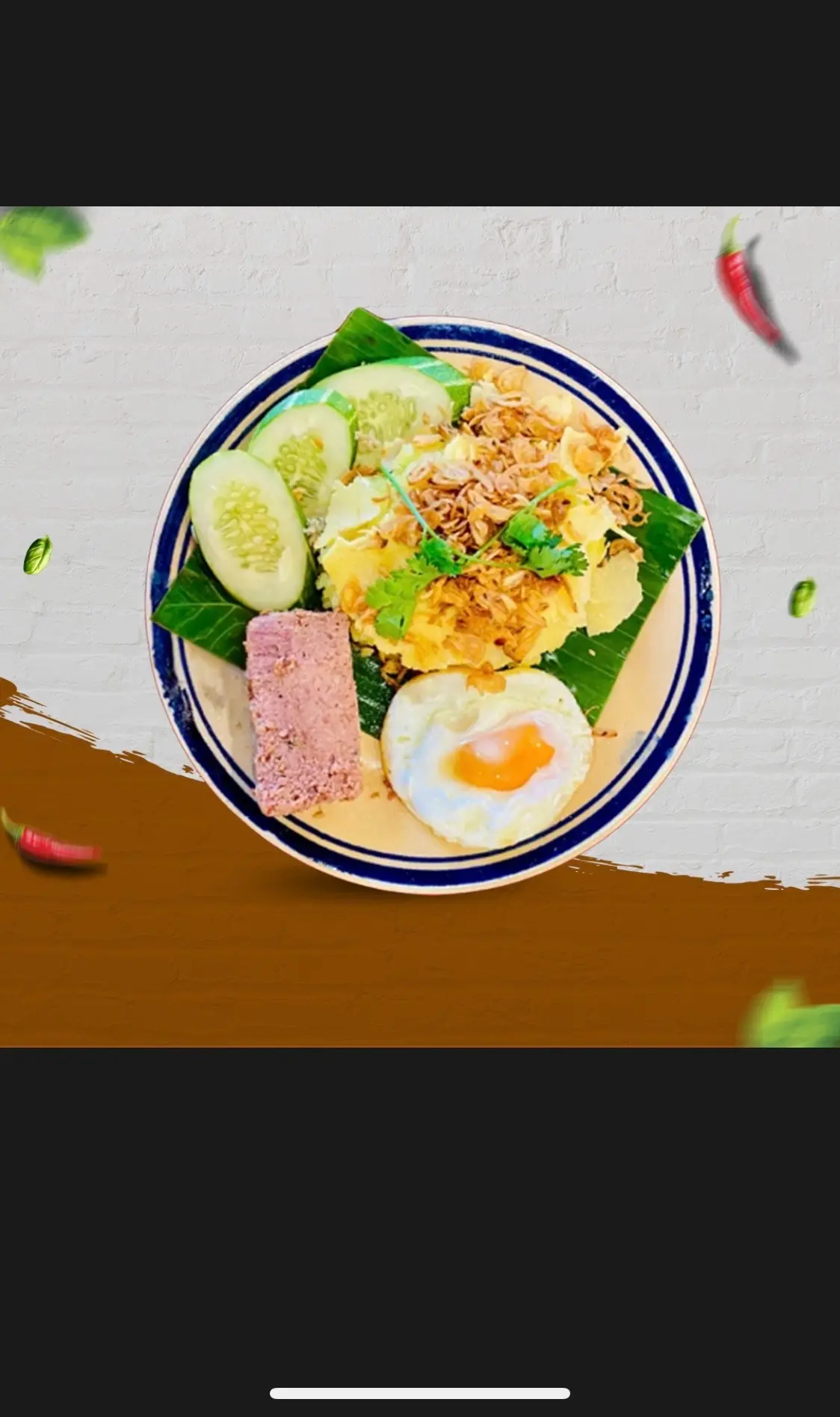 Hình ảnh Xôi pate ốp la lòng đào