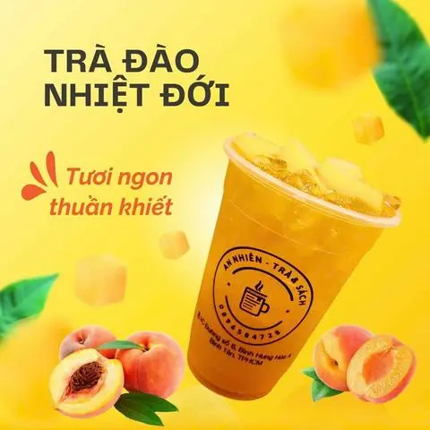 Hình ảnh Trà đào nhiệt đới