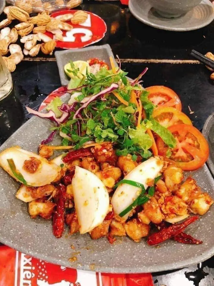 Hình ảnh Sụn Gà Xào Xã Tế