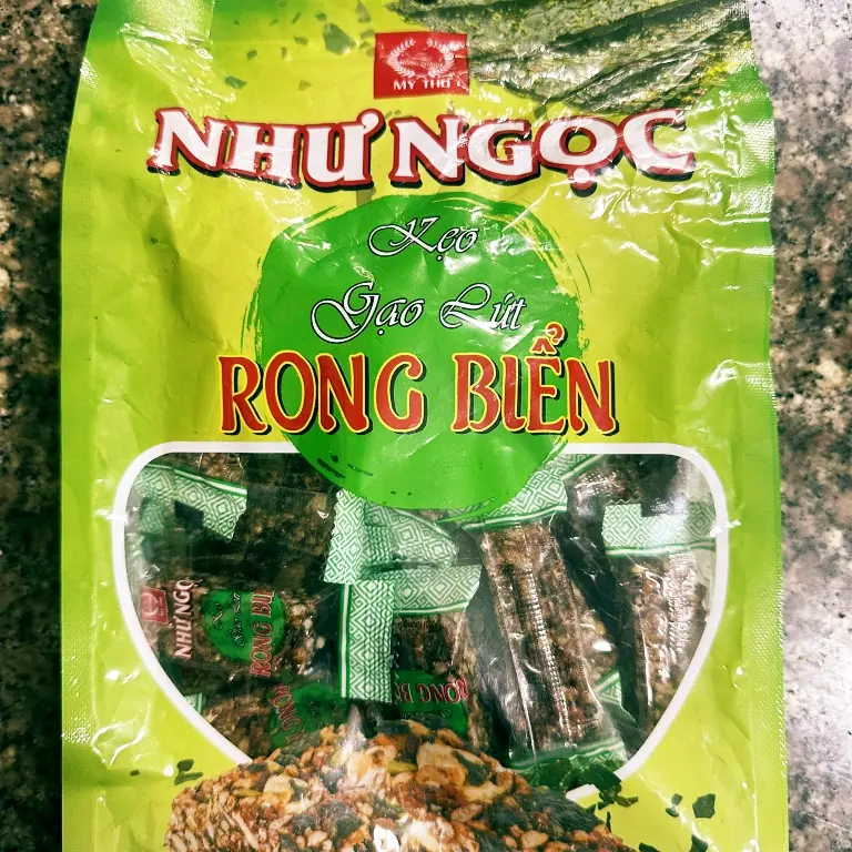 Hình ảnh Kẹo gạo lứt rong biển
