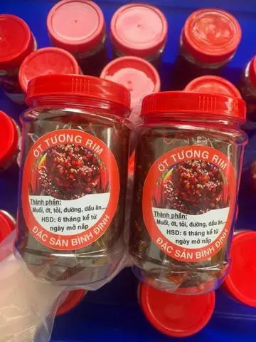 Hình ảnh Tương ớt rim Bình Định 500g