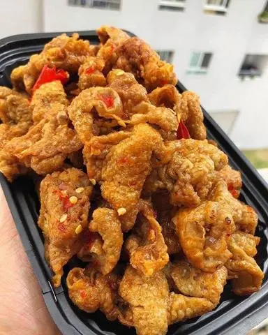 Hình ảnh DA GÀ CHIÊN BƠ
