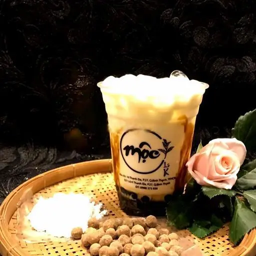 Hình ảnh Sữa tươi trân châu đường đen