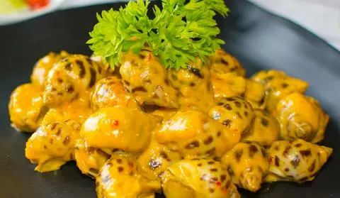Hình ảnh Ốc Hương Rang Trứng Muối