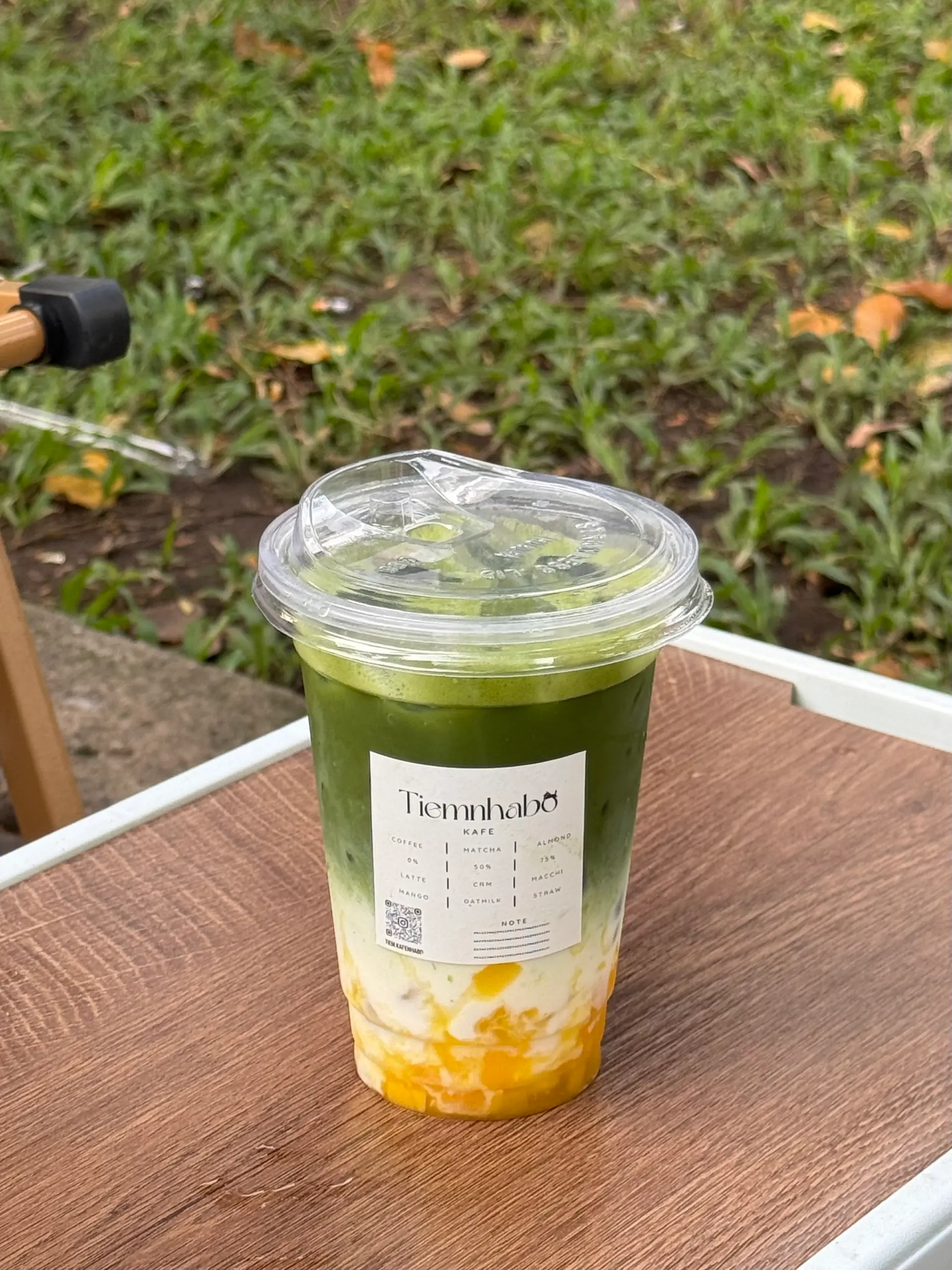 Hình ảnh Matcha latte mango
