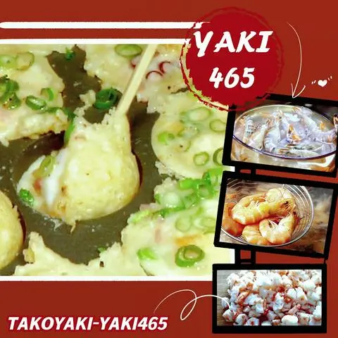 Hình ảnh Takoyaki nhân tôm