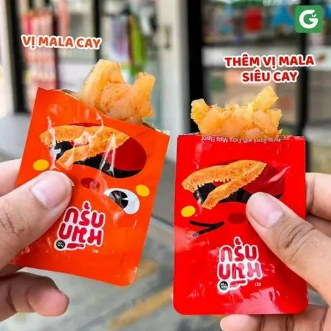 Hình ảnh MỰC SẬT SUNSU - VỊ SIÊU CAY (1 gói nhỏ)