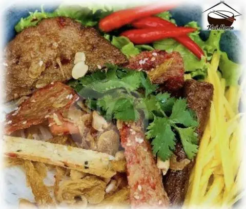 Hình ảnh Bún thịt nướng chay