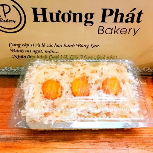 Hình ảnh Bông Lan Chà Bông Trứng Muối. 