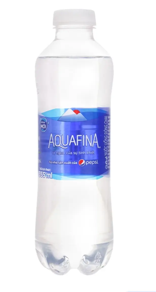 Hình ảnh Nước suối Aquafina 500ml + Ly đá 