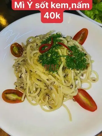 Hình ảnh mì sốt kem nấm (nhỏ)