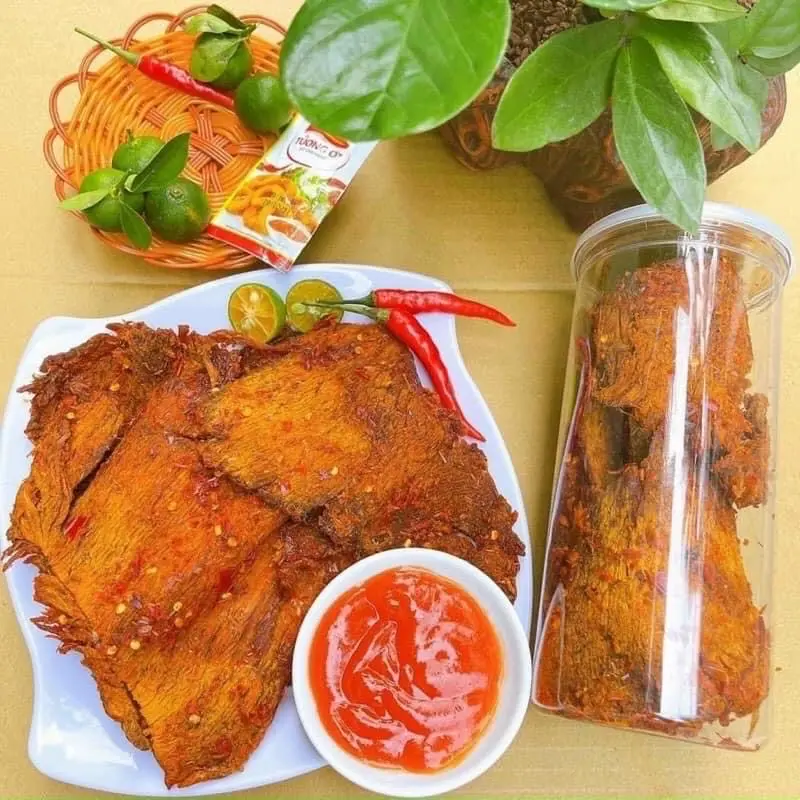 Hình ảnh 1 Hủ Khô Bò Miếng-300g