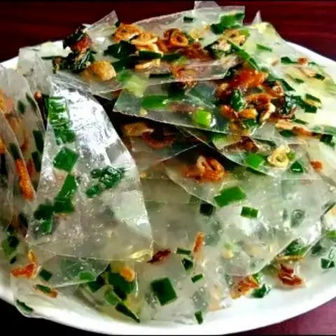 Hình ảnh Bánh tráng mỡ hành