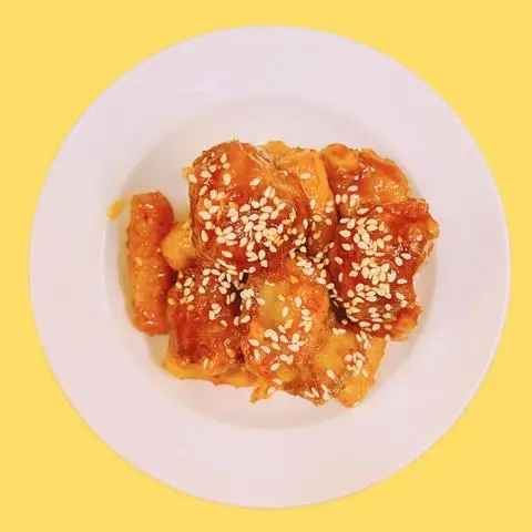 Hình ảnh Gà popcorn tokbokki nhỏ