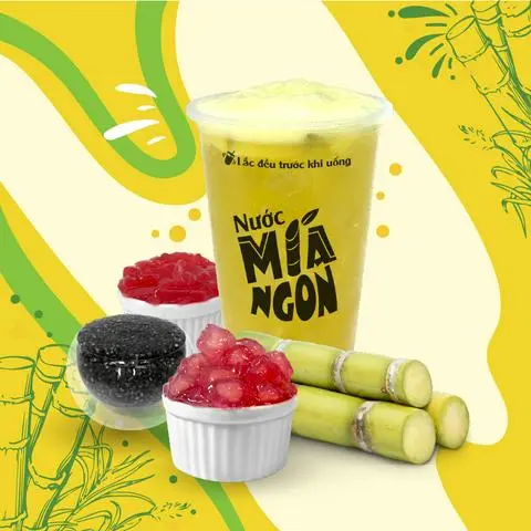 Hình ảnh Combo Mía Nguyên Vị - Size Vừa (M)