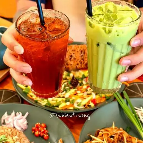 Hình ảnh Trà sữa Thái xanh
