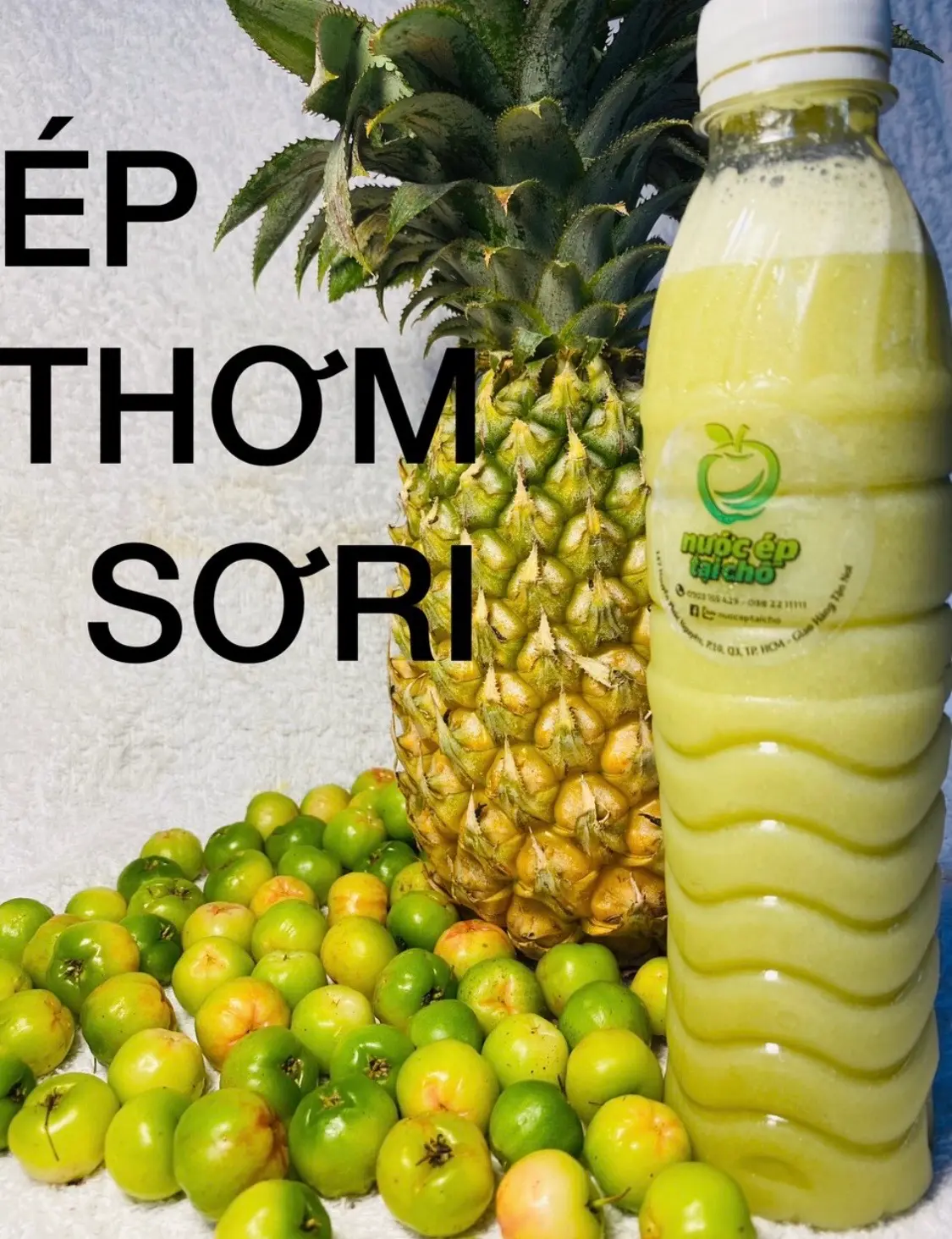 Hình ảnh Nước ép thơm sơ ri