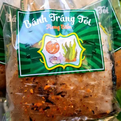 Hình ảnh Bánh Tráng Tỏi Rong Biển