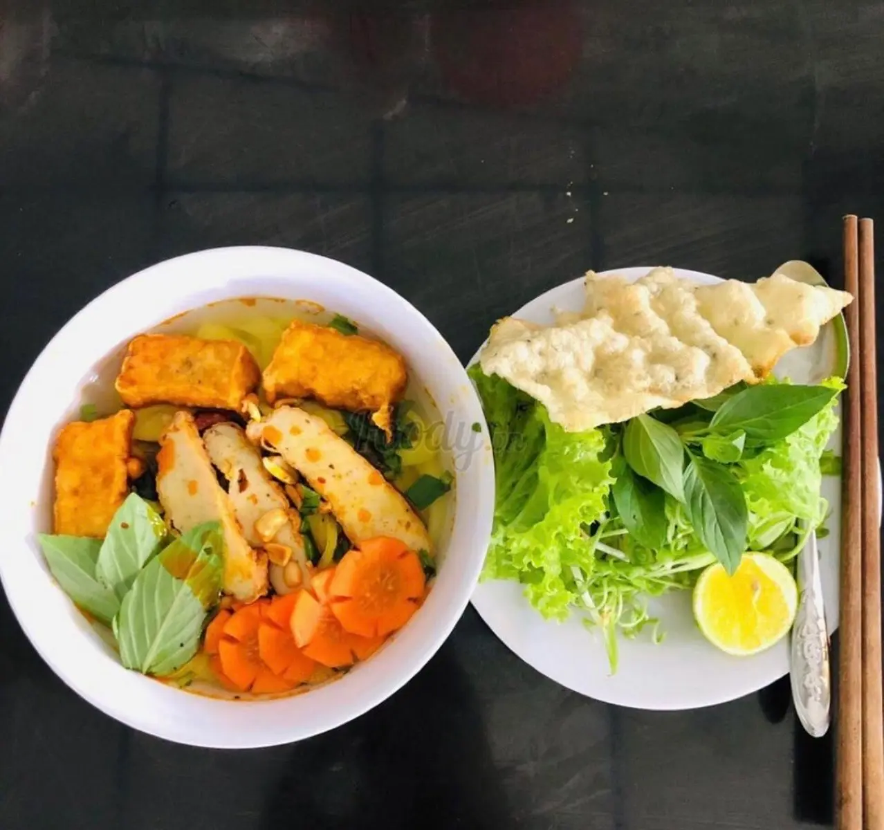 Hình ảnh Mỳ Quảng Chay