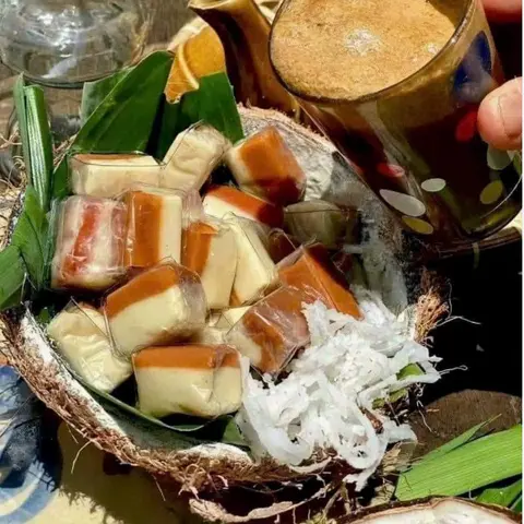 Hình ảnh Kẹo dừa sáp caphe muối (300 gram)