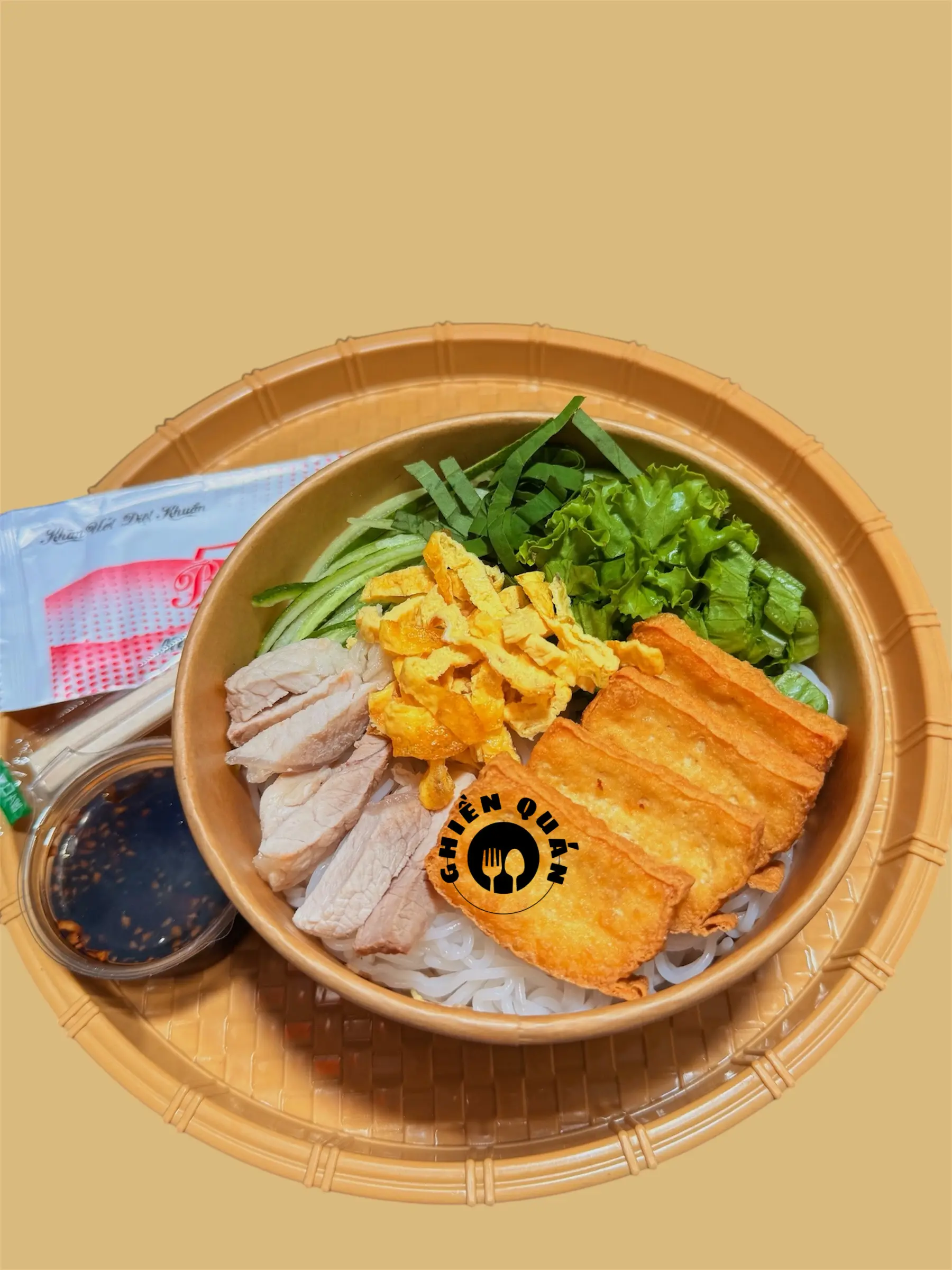 Hình ảnh Bún nước tương truyền thống