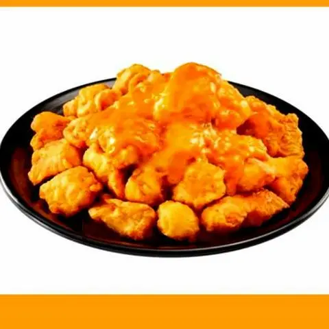 Hình ảnh Gà viên sốt phô mai cay Hàn Quốc