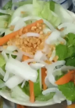 Hình ảnh rau trộn dầu dắm