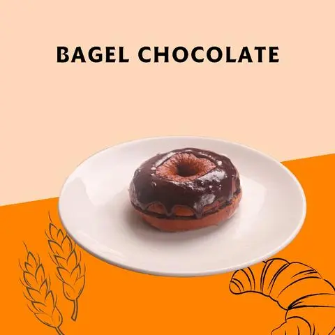 Hình ảnh Bagel chocolate