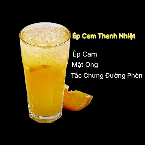 Hình ảnh Cam Ép Thanh Nhiệt 