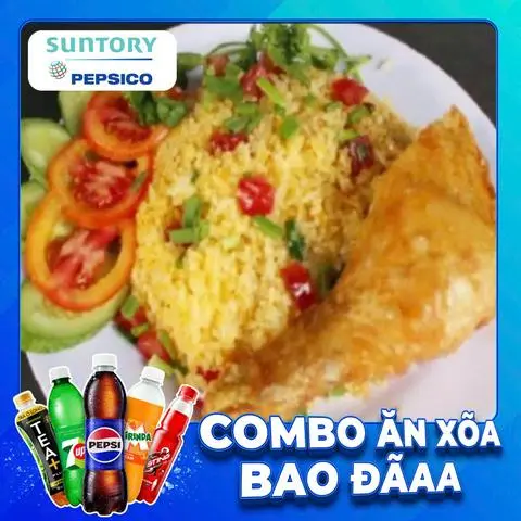 Hình ảnh Combo Cơm Chiên Đùi Gà Nhỏ + Nước Ngọt SPVB