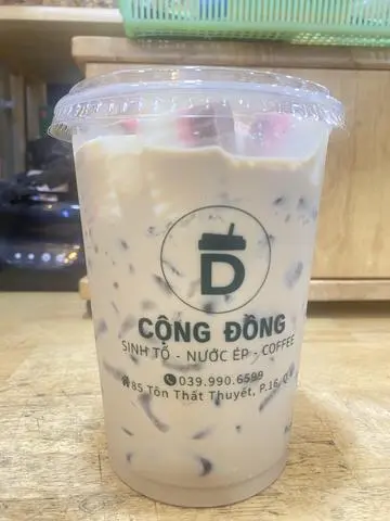 Hình ảnh Trà Sữa Full Topping ly 700ml