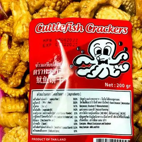 Hình ảnh Bánh snack mực thái nguyên bịch