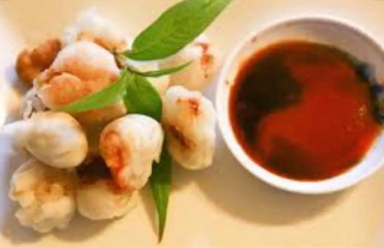 Hình ảnh combo 4 phần há cảo chiên tặng 1 chai nước sâm