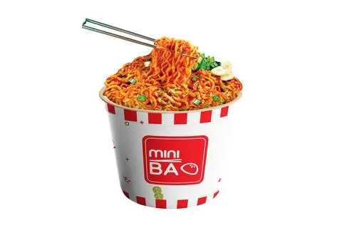 Hình ảnh Mì trộn vị mì xào